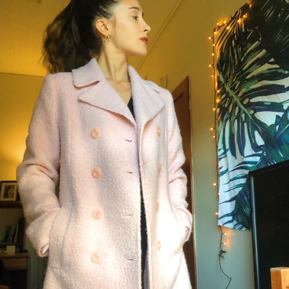 Vintage 70s Women’s Fleurette Pea Coat 🌸